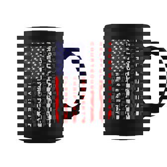 Vintage American Flag Scouting Law Coffee Mug - Seseable