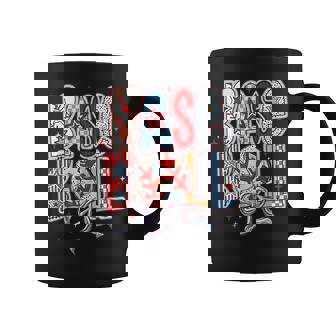 Vintage Baseball Coquette Bow Sport Lover Coffee Mug | Mazezy