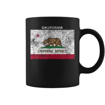 Vintage California Flag Tassen - Geschenkecke