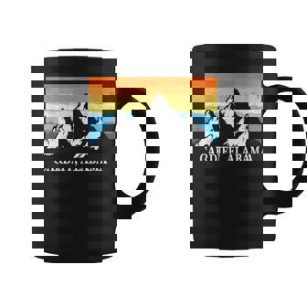 Vintage Cardiff Alabama Mountain Hiking Souvenir Print Graphic Print Coffee Mug - Monsterry
