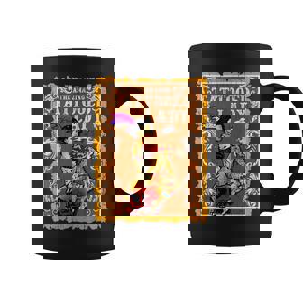 Vintage Carnival Amazing Tattooed Lady Tshirt Graphic Print Coffee Mug - Monsterry