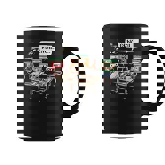Vintage Cassette Tape 80S Retro Music Lover Coffee Mug - Monsterry