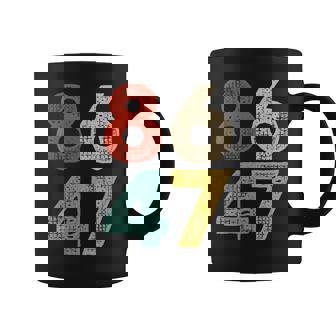 Vintage Classic 86 47 Anti Trump 2024 Impeach President Coffee Mug | Mazezy