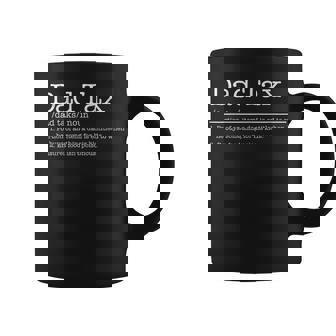 Vintage Dad Tax Tee Definition Men Father's Day Graphic Print Coffee Mug - Monsterry