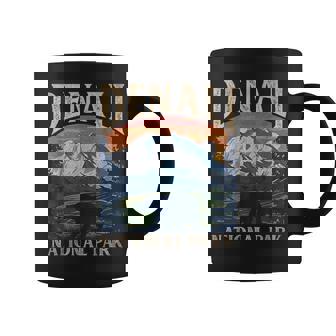 Vintage Denali National Park Retro Mount For Women Coffee Mug - Seseable