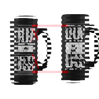 Vintage Drum & Bass Rum & Ass Coffee Mug - Monsterry