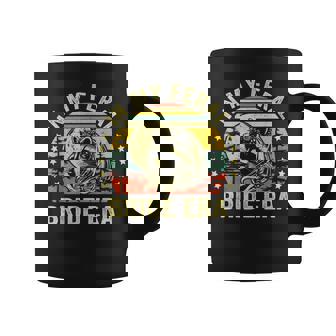 Vintage In My Feral Bride Era Cute Raccoon Bride Graphic Print Coffee Mug - Monsterry