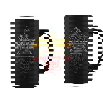 Vintage Faith Quote To Hell With The Devil Metal Music Coffee Mug | Seseable CA