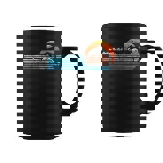 Vintage Hobie Beach South Africa Retro 80s Orka Sunset Graphic Print Coffee Mug - Monsterry