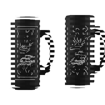 Vintage Jesus Christian King Crown Svr & Lrd Lord & Savior Coffee Mug - Monsterry