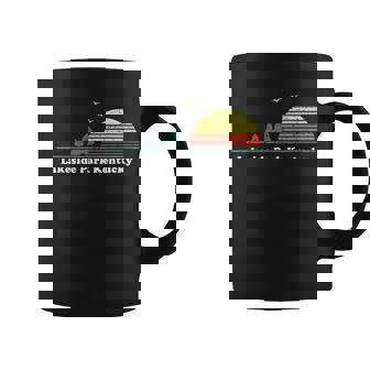 Vintage Lakeside Park Kentucky Sunset Souvenir Print Graphic Print Coffee Mug - Monsterry