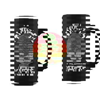 Vintage Miyagi-Do Karate Bonsai Tree Sin Mangas Taza de café - Regaloses