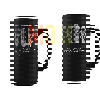 Vintage Mom Est 2025 Promoted To Mommy Mother's Day 2025 Taza de café - Regaloses
