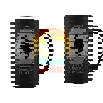 Vintage Texas Home Native Graphic Print Coffee Mug - Monsterry
