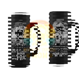 Vintage Wheaten Terrier Mom Dog Lovers Mother's Day Coffee Mug - Seseable