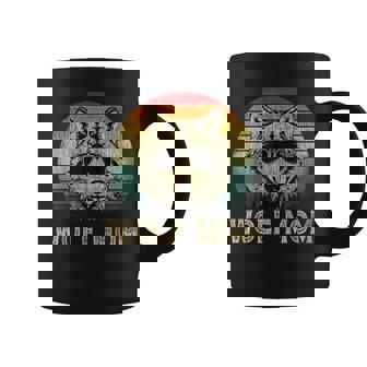 Vintage Wolf Mom Wolf Lovers Mommy Mother's Day Coffee Mug | Mazezy