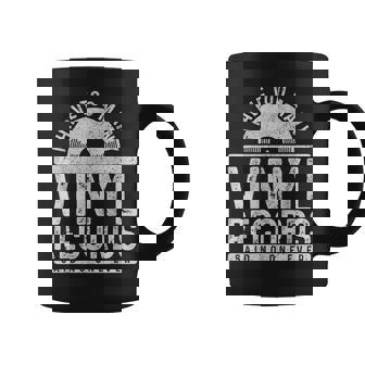 Vinyl Record Djintage Retro Disque Cadeau Tasse - Cadeauxyz