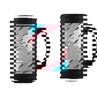 Walrus Pride Transgender Flag LGBTQ Proud Ally Pride Trans Graphic Print Coffee Mug - Monsterry