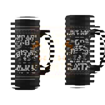 What I Want For Christmas Is Plants Houseplant Lover Graphic Print Coffee Mug - Monsterry