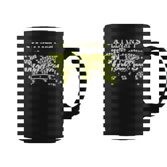 All I Want Is World Peas Climate Change Environmental Graphic Print Coffee Mug - Monsterry