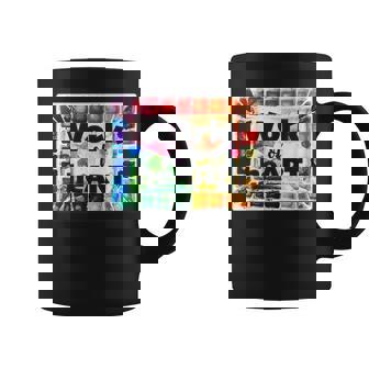 Watercolor Painting Palette Work Of Heart Graphic Print Coffee Mug - Monsterry