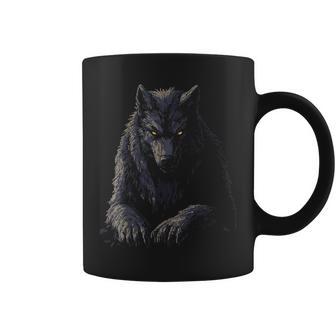 Werewolf Mythical Motif Fantasy Illustration Werewolf Tassen - Geschenkecke