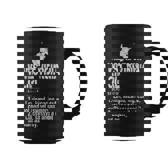 West Virginia Girl Definition Hometown West Virginia Coffee Mug - Seseable