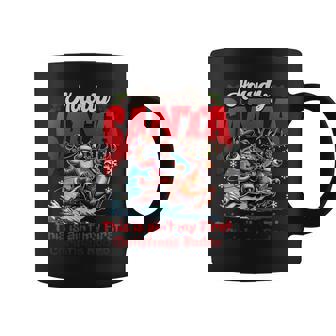 Western Country XMAS Howdy Santa Cowboy Christmas Rodeo Graphic Print Coffee Mug - Monsterry
