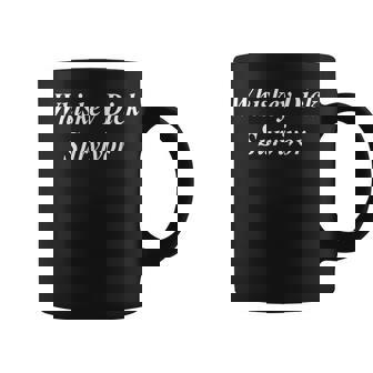 Whisky Dick Survivor Raunchy Girl Night Out Party Taza de café - Regaloses