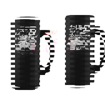 White Fk8 Civic Back View Jdm Type R Coffee Mug - Thegiftio UK