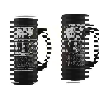 My Wife Beats Me Husband Coffee Mug - Monsterry