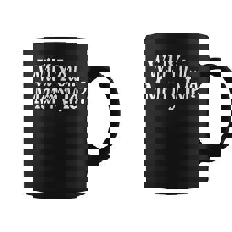 WILL YOU MARRY ME Graphic Print Coffee Mug - Monsterry