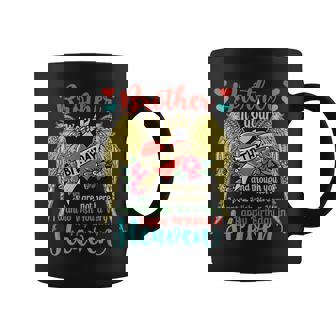 Wish A Very Happy Birthday Brother In Heaven Memorial Family Graphic Print Coffee Mug - Monsterry