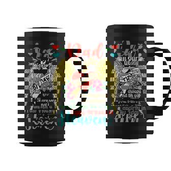 Wish A Very Happy Birthday Dad In Heaven Memorial Family Graphic Print Coffee Mug - Monsterry