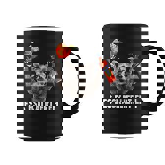 Women's Es Eskaliert Eh X Raccoon Meme Racoon X Pedro Spritz Tassen - Geschenkecke