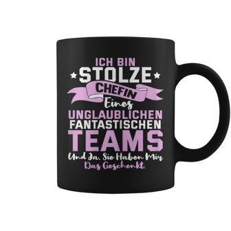 Women's Ich Bin Stolze Chefin Einer Unbelievably Fantastic Team Tassen - Geschenkecke