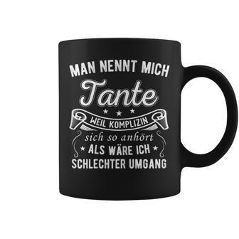 Women's Man Nennt Mich Aunt Aunt Relationship Saying Tassen - Geschenkecke