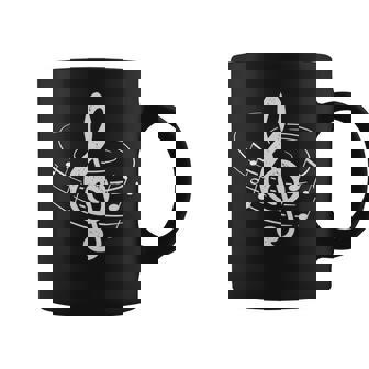 Women's Music Treble Clef With-Neck Tassen - Geschenkecke