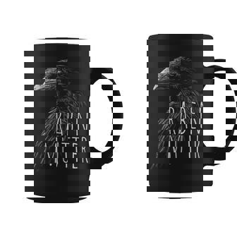 Women's Raven Mother Raven Parents Mother's Day Crow Raven Fun With-Neck Tassen - Geschenkecke