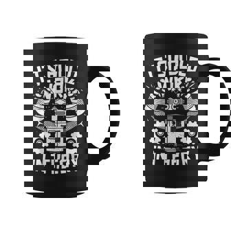 It Should Work In Theory Robotics Engineering Robot Graphic Print Coffee Mug - Monsterry