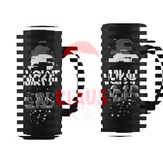 Workout Santa Claus Christmas Matching Costume Graphic Print Coffee Mug - Monsterry