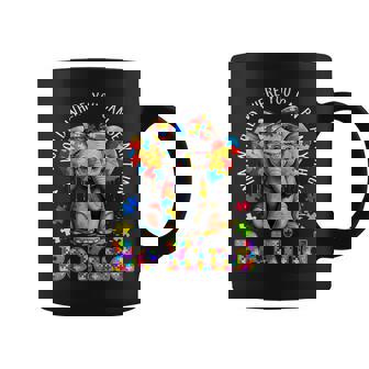 In A World Where You Can Be Anything Be Kind Autism Elephant Coffee Mug - Monsterry