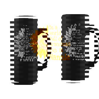 In A World Of Grandmas Be A Nannie Special Grandma Coffee Mug | Mazezy