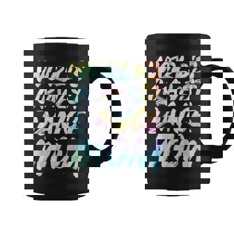 World's Okayest Dance Mom Mother's Day Tie Dye Coffee Mug | Mazezy