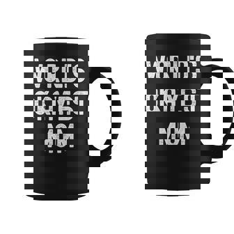 Worlds Okayest Mom Sarcastic Hilarious Mother's Day Coffee Mug - Thegiftio UK