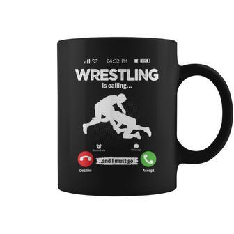 The Wrestling Calls Retro Wrestling Wrestling Tassen - Geschenkecke