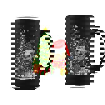 Xmas Tree Family Matching Santa Toy Poodle Christmas Tank Top Graphic Print Coffee Mug - Monsterry