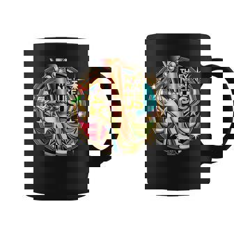 They Ain't Us Oes Pearl High Heels Platform Yellow Sisters Coffee Mug | Mazezy