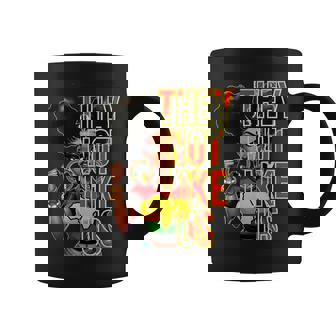 They Not Like Us Black History Melanin African Black Women Coffee Mug - Monsterry