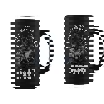If They Talk Behind Your Back Fart Graphic Print Coffee Mug - Monsterry